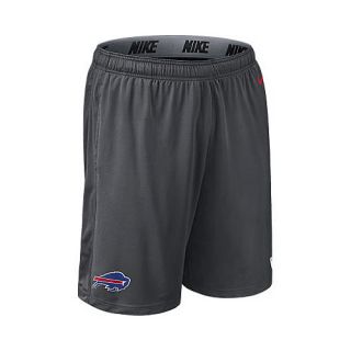 NIKE Mens Buffalo Bills Dri FIT Fly Training Shorts   Size 2xl, Anthracite/red
