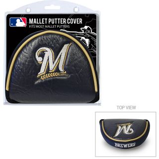 Team Golf MLB Milwaukee Brewers Mallet Putter Cover (637556965318)