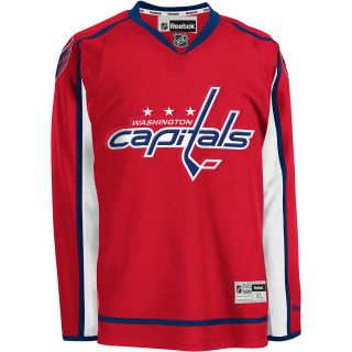 REEBOK Mens Washington Capitals Center Ice Premier Team Color Jersey   Size