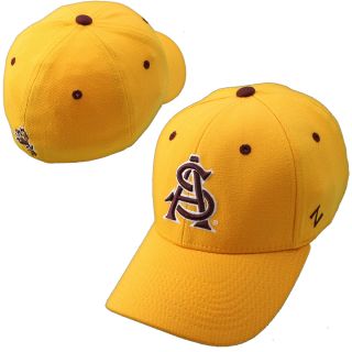 Zephyr Arizona State Sun Devils ZH Stretch Fit Hat   Gold   Size Large,
