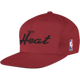 adidas Mens Miami Heat 25th Anniversary Snapback Cap