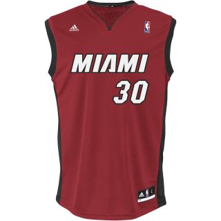 adidas Mens Miami Heat Norris Cole Replica Alternate Color Jersey   Size