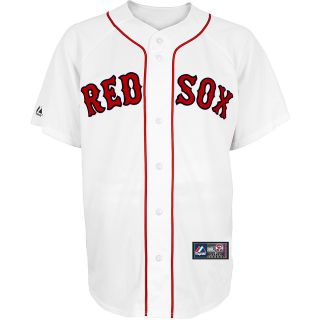 Majestic Athletic Boston Red Sox Dustin Pedroia Replica # Only Home Jersey  