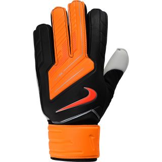 NIKE Adult GK Classic Goalkeeper Gloves   Size 10, Black/citrus
