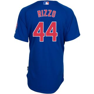 Majestic Mens Chicago Cubs Anthony Rizzo Authentic Alternate Cool Base Royal