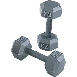 Body Solid Grey Hex 5 50lbs Dumbbell Set (SDS550)