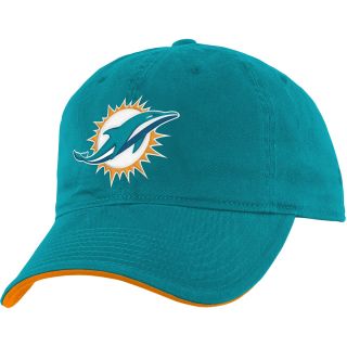 NFL Team Apparel Youth Miami Dolphins Basic Adjustable Cap   Size Youth