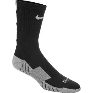 NIKE Mens Stadium Soccer Crew Socks   Size Medium, Black/grey/white