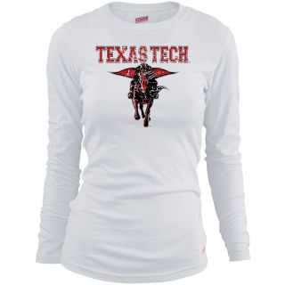 SOFFE Girls Texas Tech Red Raiders Long Sleeve T Shirt   White   Size XL/Extra