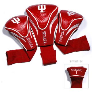 Team Golf Indiana University Hoosiers 3 Pack Contour Head Covers (637556214942)