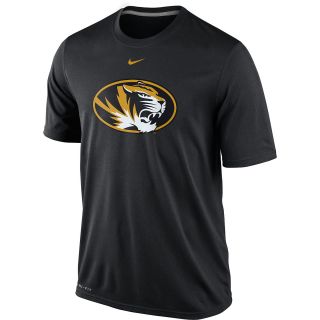 NIKE Mens Missouri Tigers Dri FIT Logo Legend Short Sleeve T Shirt   Size