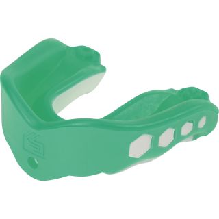 SHOCK DOCTOR Adult Gel Max Flavor Fusion Convertible Mouthguard   Mint   Size