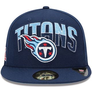 NEW ERA Youth Tennessee Titans Draft 59FIFTY Fitted Cap   Size 6 3/8, Navy