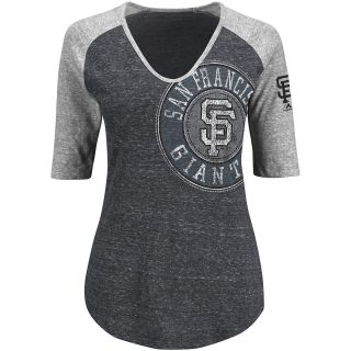 MAJESTIC ATHLETIC Womens San Francisco Giants League Excellence T Shirt   Size