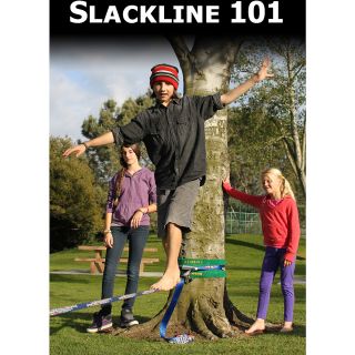 Gibbon Slacklines 101 Basic Slacklining DVD (GIDVD101)