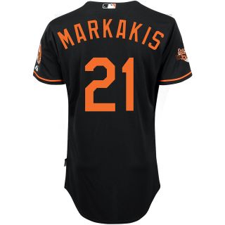 Majestic Athletic Baltimore Orioles Authentic 2014 Nick Markakis Alternate 1