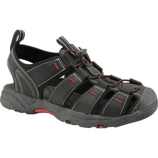 ALPINE DESIGN Mens Ford Sport Sandals   Size 12, Black/red