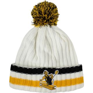 NEW ERA Mens Pittsburgh Steelers Yesteryear Knit Hat, Grey