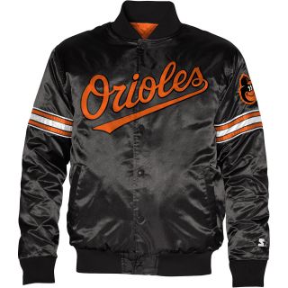Baltimore Orioles Logo Black Jacket (STARTER)   Size Xl, Black