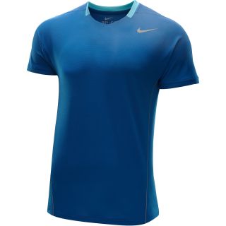 NIKE Mens Premier Rafa Short Sleeve Tennis T Shirt   Size Medium, Military
