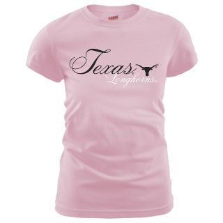 MJ Soffe Womens Texas Longhorns T Shirt   Soft Pink   Size XL/Extra Large,