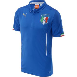 PUMA Mens Italy 2014 Home Replica Soccer Jersey   Size Medium, Blue