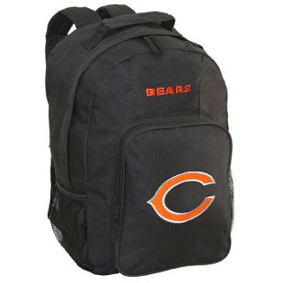 Concept One Chicago Bears Southpaw Heavy Duty Logo Applique Black Backpack