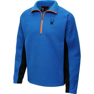 SPYDER Mens Outbound 1/2 Zip Midweight Core Sweater   Size Small, Collegiate