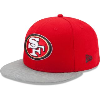 NEW ERA Mens San Francisco 49ers On Stage Draft 59FIFTY Fitted Cap   Size 7.