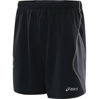ASICS Mens Lite Show Shorts   Size Medium, Black