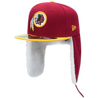 NEW ERA Mens Washington Redskins On Field Dog Ear 59FIFTY Fitted Cap   Size 7.