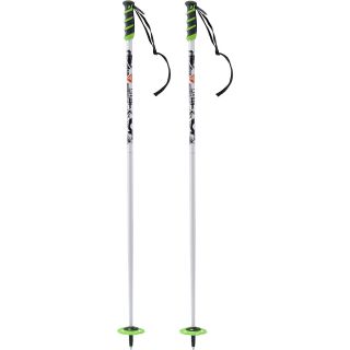 SWIX Freequency Aluminum Alpine Ski Poles   Size 46, Neon Green