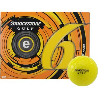 BRIDGESTONE e6 Golf Balls   Yellow   12 Pack   Size 12 pack, Yellow