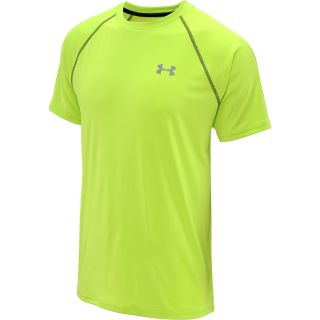 UNDER ARMOUR Mens UA Run Short Sleeve T Shirt   Size Large, High Vis Yellow