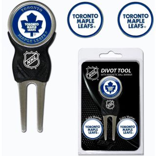 Team Golf Toronto Maple Leafs 3 Marker Signature Divot Tool Pack (637556156457)