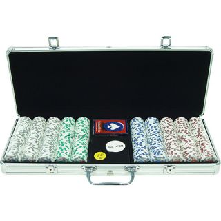 Trademark Global 500 11.5g 4 Aces Poker Chip Set w/ Aluminum Case (10 1003 