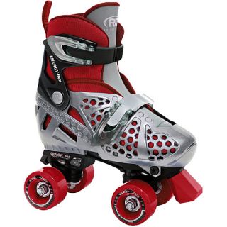 Roller Derby Boys Trac Star Adjustable Quad Skates   Size Large 3 6 (1371L)