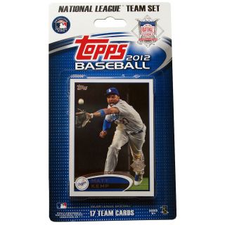 Topps 2012 MLB All Star National League Official Team Baseball Card Set of 17