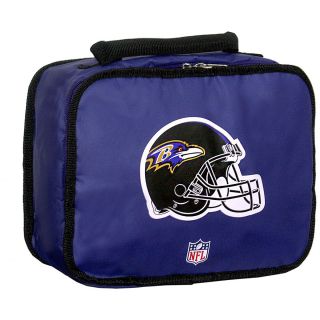 Concept One Baltimore Ravens Durable 70D Nylon PVC Insulated Team Logo Lunch
