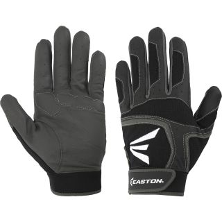 EASTON RF4 Padded Adult Baseball Batting Gloves   Size Small, Black