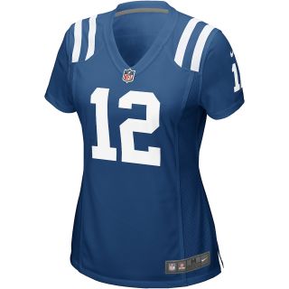 NIKE Womens Indianapolis Colts Andrew Luck Game Team Color Jersey   Size