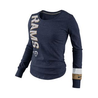 NIKE Womens St. Louis Rams Go Long NFL Long Sleeve Top   Size XS/Extra
