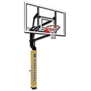 Goalsetter Tulsa Hurricane Basketball Pole Pad, Gold (PC824TUL)