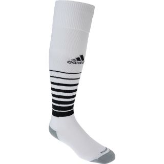 adidas Team Speed Soccer Socks   Size Large, White/black
