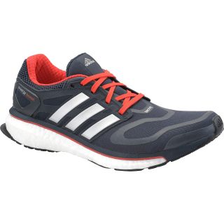 adidas Mens Energy Boost Running Shoes   Size 8, Black/red