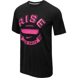 NIKE Mens Breast Cancer Awareness Football Short Sleeve T Shirt   Size Small,