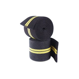 Cap Barbell Knee Wraps  Black (HHSA CB020)