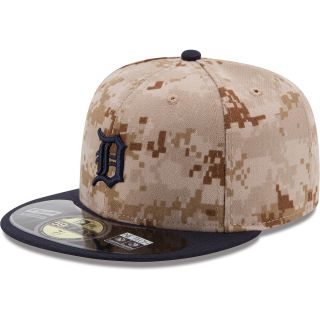 NEW ERA Mens Detroit Tigers Memorial Day 2014 Camo 59FIFTY Fitted Cap   Size