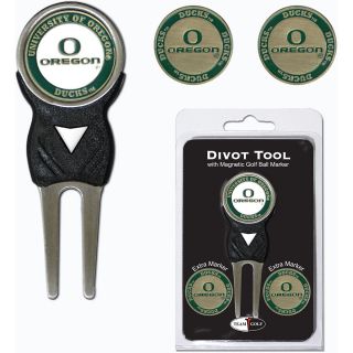 Team Golf University of Oregon Ducks 3 Marker Signature Divot Tool Pack
