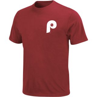 MAJESTIC ATHLETIC Mens Philadelphia Phillies Mike Schmidt Cooperstown Name And